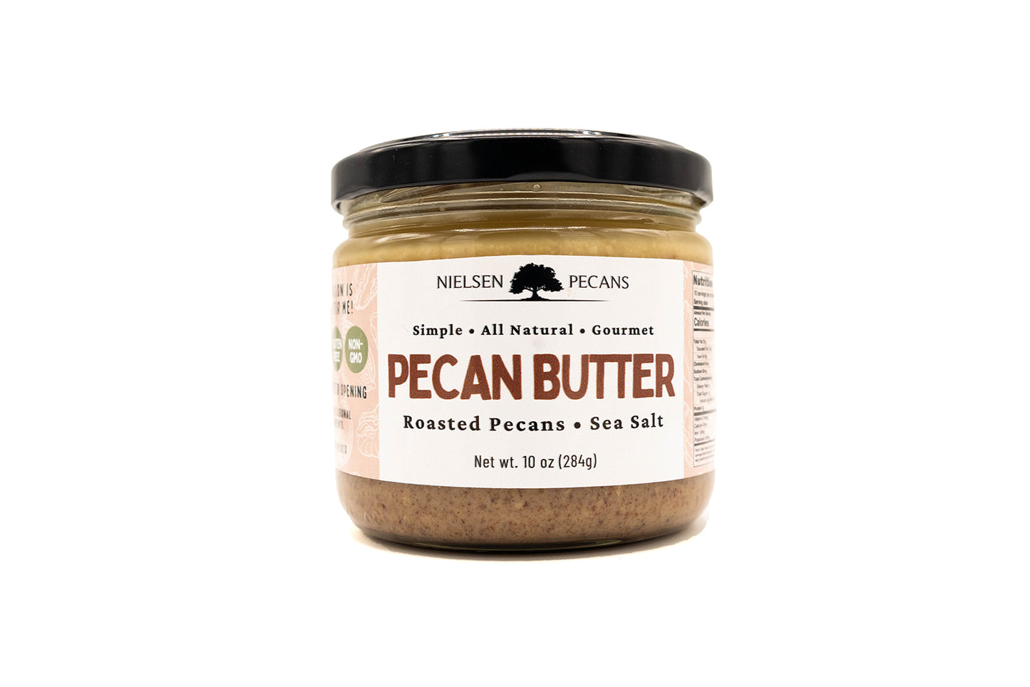 10 oz. jar of Nielsen Original Pecan Butter