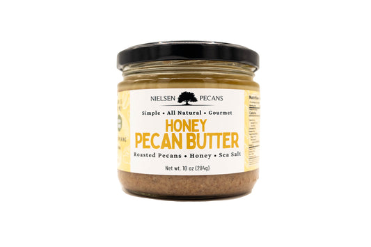 10 oz. jar of Nielsen Honey Pecan Butter